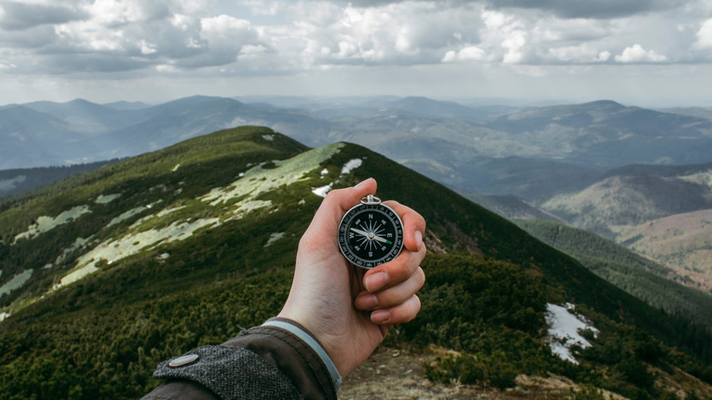 Navigation: we explore, which direction you could go to reach your goal
